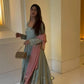 Embroidered Star Georgette Lehenga Suit Set