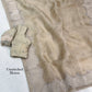 Turkish Style Embroidered Organza Saree