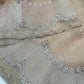 Turkish Style Embroidered Organza Saree