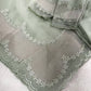Turkish Style Embroidered Organza Saree