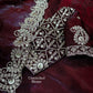 Dual Tone Satin Saree with Sequin Border