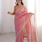 Pure Cotton Designer Saree with Mirror Work for Festive and Occasion Wear