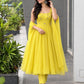 Corset Anarkali Suit with Stone Detailing