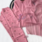 Pink Mul Chanderi Kurta with Farshi Salwar