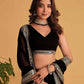 Sequin Border Lehenga Choli with Dupatta