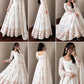 Lotus Embroidered Shimmer Silk Anarkali