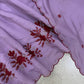 Scalloped Chanderi Anarkali with Dupatta