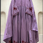 Scalloped Chanderi Anarkali with Dupatta