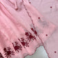 Scalloped Chanderi Anarkali with Dupatta