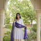 Rayon Gota Patti Anarkali with Leheriya Dupatta