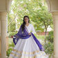 Rayon Gota Patti Anarkali with Leheriya Dupatta