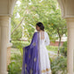 Rayon Gota Patti Anarkali with Leheriya Dupatta