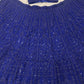 Royal Blue Sequin Lehenga Choli