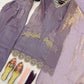 Lavender Shimmer Silk Farshi Salwar Suit