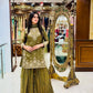 Embroidered Fendy Kurti Palazzo Set for Wedding and Festive Wear