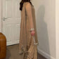 Embroidered Faux Georgette Suit Set with Dupatta