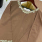 Embroidered Faux Georgette Suit Set with Dupatta