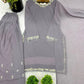Embroidered Faux Georgette Suit Set with Dupatta