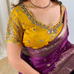 Banarasi Satin Silk Saree with Handwork Blouse