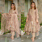 Champagne Shimmer Silk Kurta Pant Set