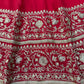 Red Embroidered Anarkali Suit with Dupatta