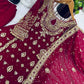 Embroidered Faux Georgette Suit Set with Dupatta