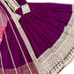 Embroidered Fox Georgette Gown with Dupatta