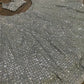 Silver Sequin Lehenga Set