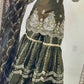 Crushed Shimmer Silk Sequin Sharara Set