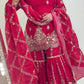 Crushed Shimmer Silk Sequin Sharara Set