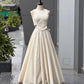 Ivory Khadi Cotton Mirror Work Lehenga
