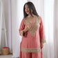 Mirror Moti Belt Sharara