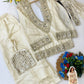 Mirror Moti Belt Sharara