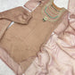 Kundan Work Crush Silk Kurta Palazzo Set