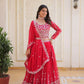 Embroidered Fox Georgette Wedding Lehenga Choli