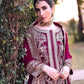 Embroidered Faux Georgette Suit Set with Dupatta