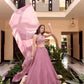 Soft Georgette Silk Embroidered Lehenga Set with Dupatta