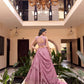 Soft Georgette Silk Embroidered Lehenga Set with Dupatta
