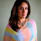 Pastel Tie Dye Chiffon Saree