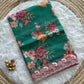 Floral Print Kota Saree