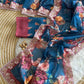 Floral Print Kota Saree