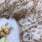 Gold Net Saree with Sequin Zari Embroidery