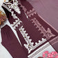 Navy Embroidered Kaftan Suit