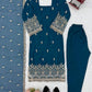 Crimson Sequin Beaded Kurta Suit