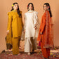 Crepe Silk Kurta with Farshi Salwar Suit