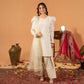 Crepe Silk Kurta with Farshi Salwar Suit