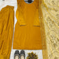 Crepe Silk Kurta with Farshi Salwar Suit