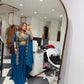 Embroidered Crepe Sharara Set with Shrug