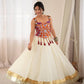 Rani Pink Mirror Work Lehenga Choli Set