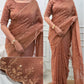 Tone-on-Tone Embroidered Zari Silk Saree